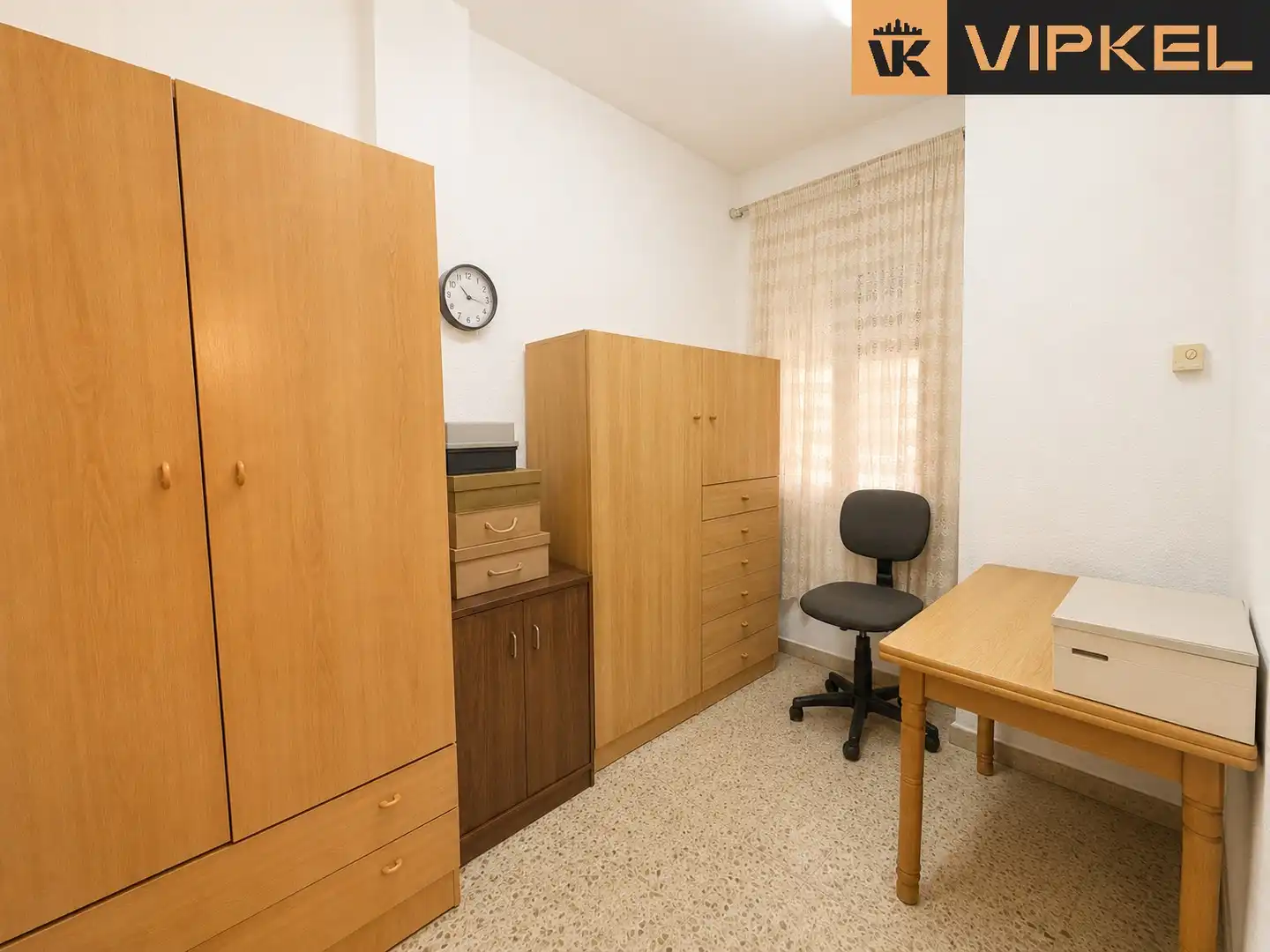 Bedroom of Flat for sale in Badalona  with Air Conditioner, Heating and Furnished