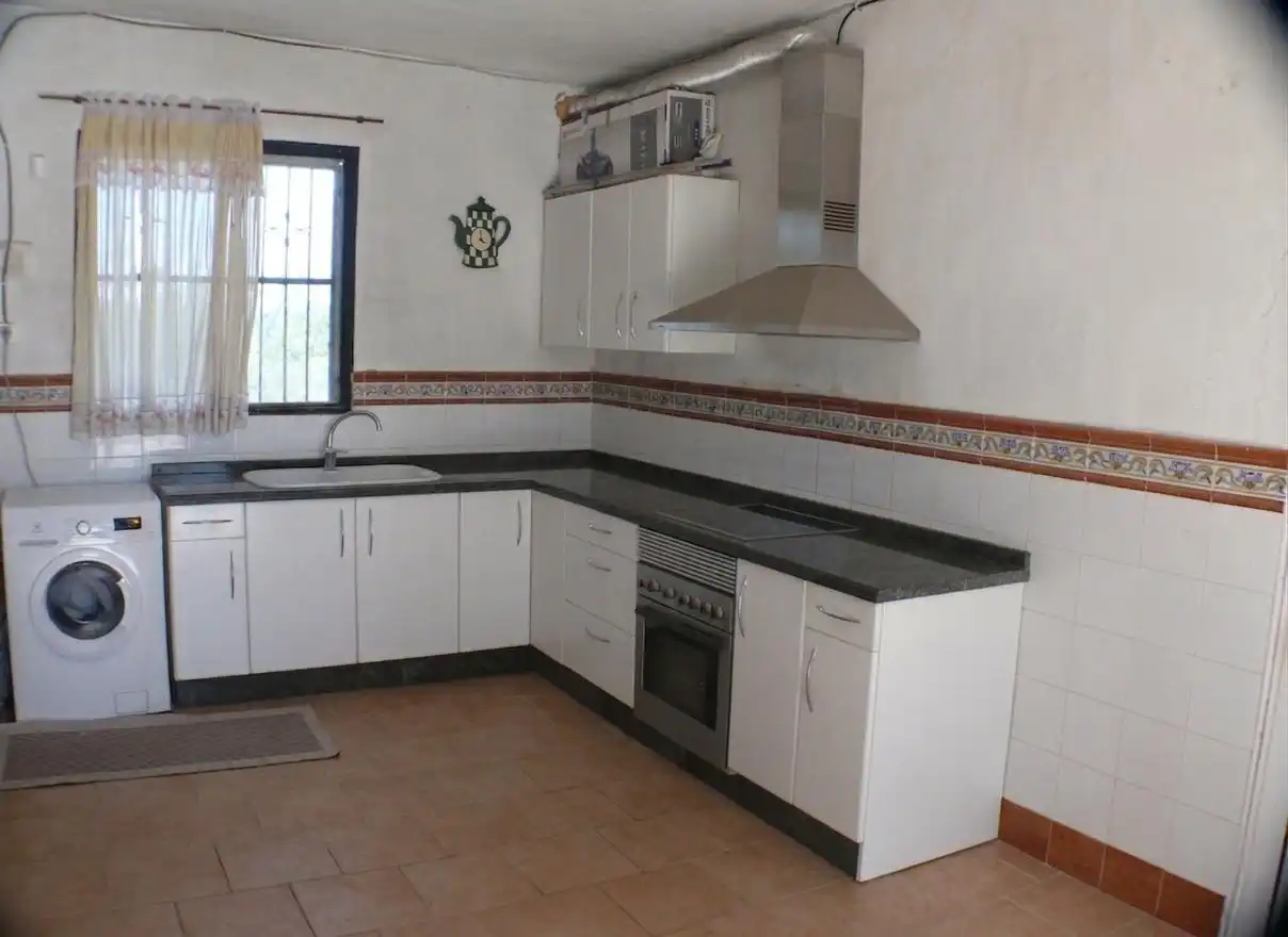 Cuina de Casa o xalet en venda en Mogente / Moixent amb Aire condicionat, Calefacció i Jardí privat