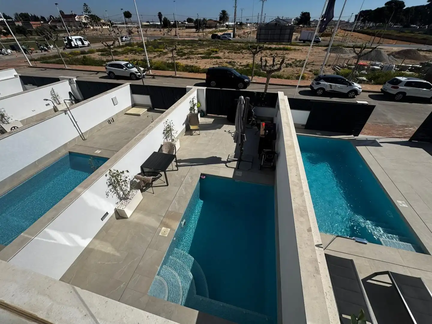 Piscina de Dúplex en venda en San Pedro del Pinatar amb Aire condicionat, Calefacció i Jardí privat