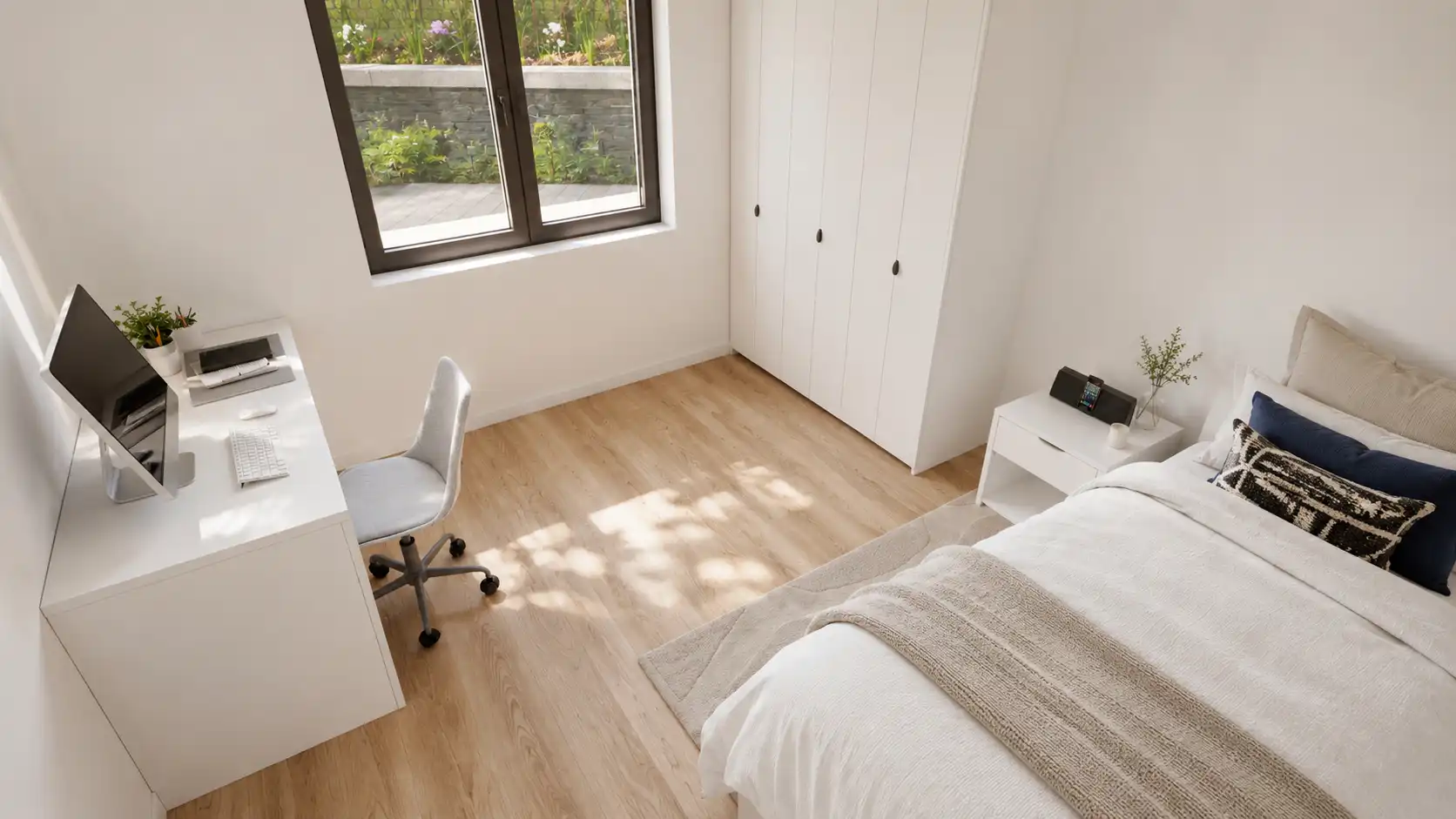 Bedroom of Houses for sale in Figueres  with Air Conditioner, Heating and Private garden