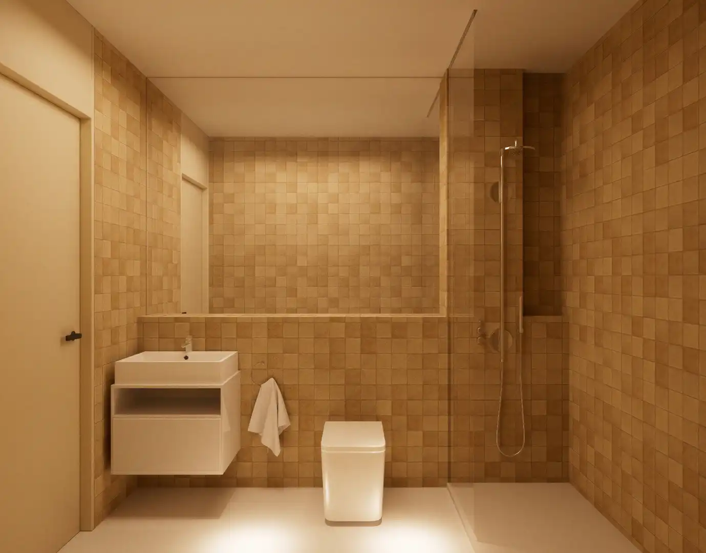 Bathroom of Flat for sale in Xeraco  with Air Conditioner, Heating and Terrace