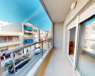 Balcony of Flat for sale in Torrevieja  with Private garden, Terrace and Furnished