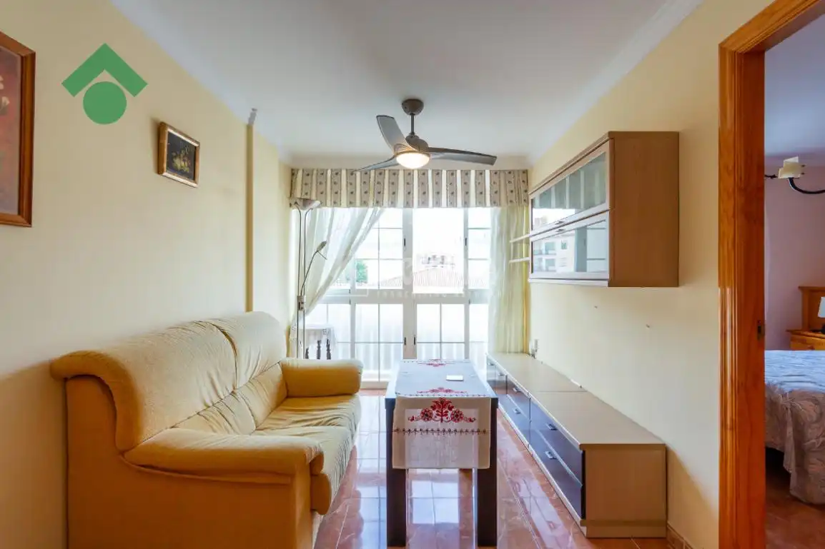 Sala de estar de Piso en venta en Nerja con Amueblado