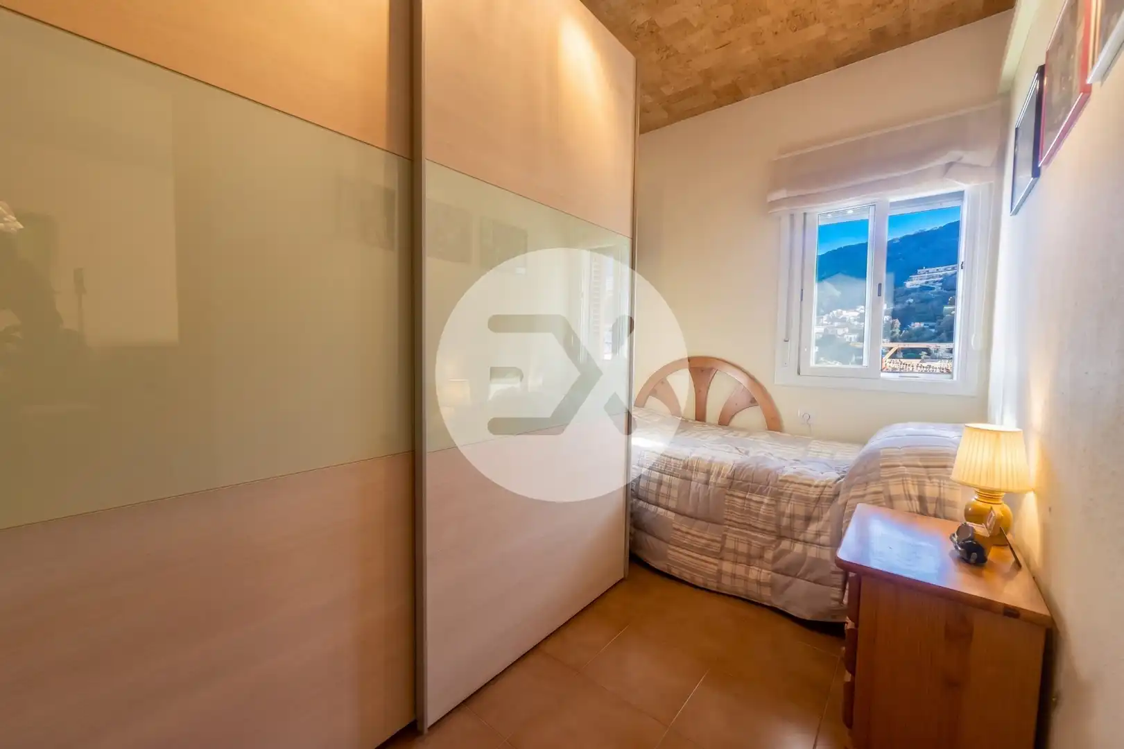 Bedroom of Flat for sale in Castelldefels  with Air Conditioner, Terrace and Community pool