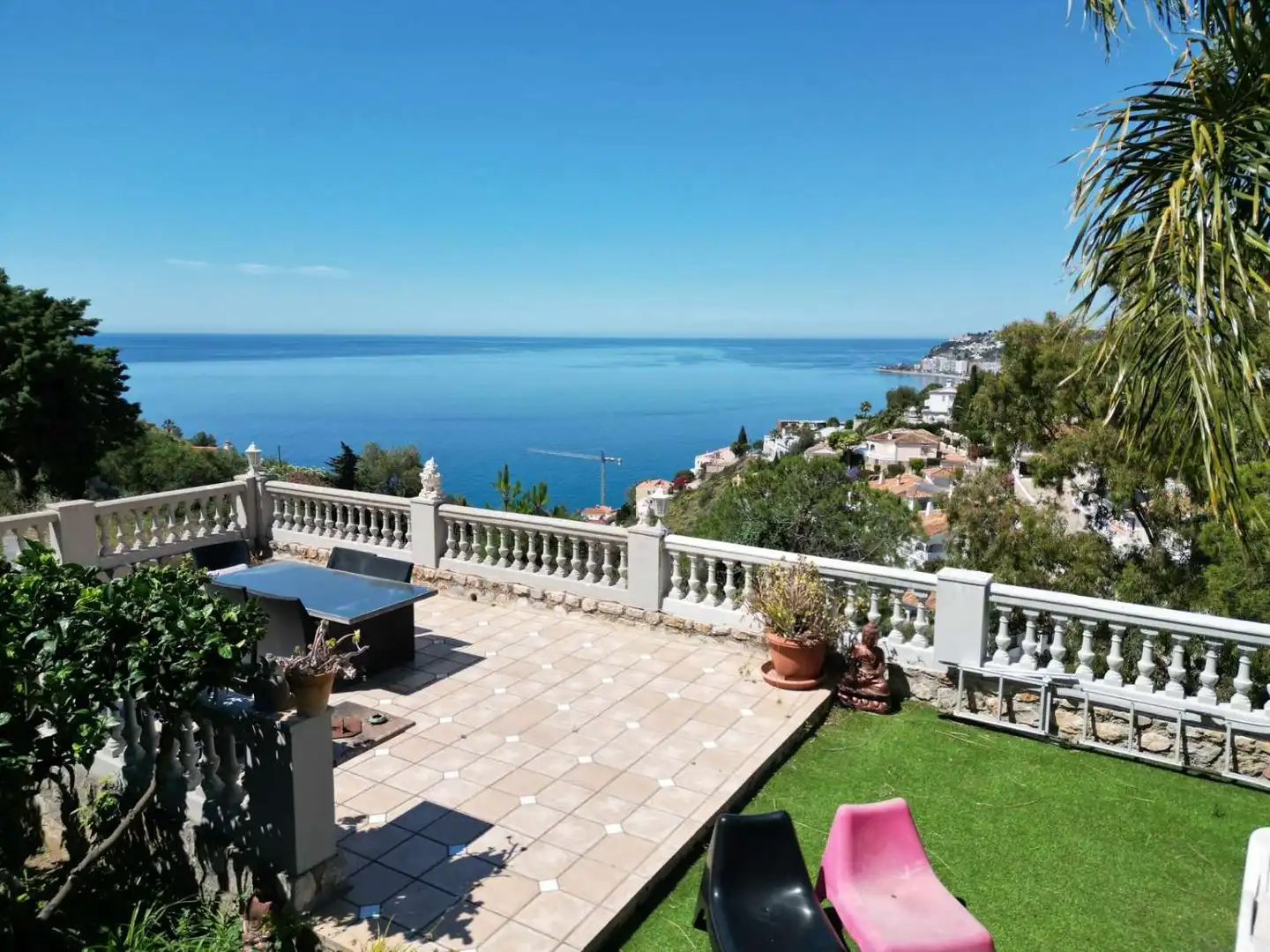Garden of Houses for sale in Almuñécar  with Air Conditioner, Heating and Terrace