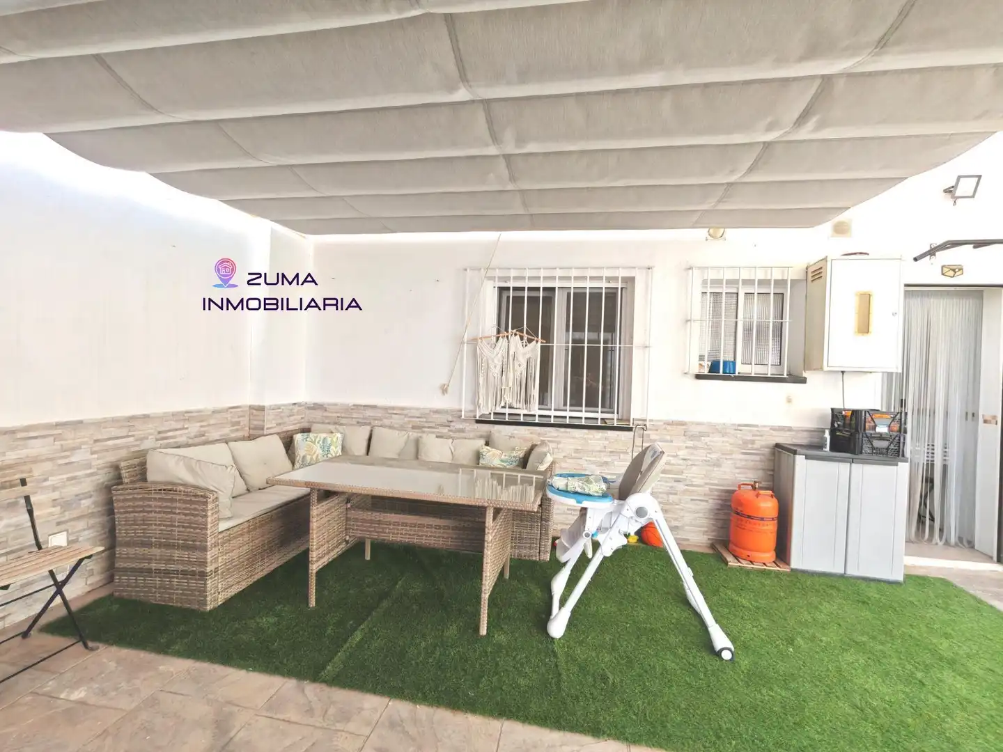 Terrace of Detached homes for sale in Málaga  with Air Conditioner and Heating