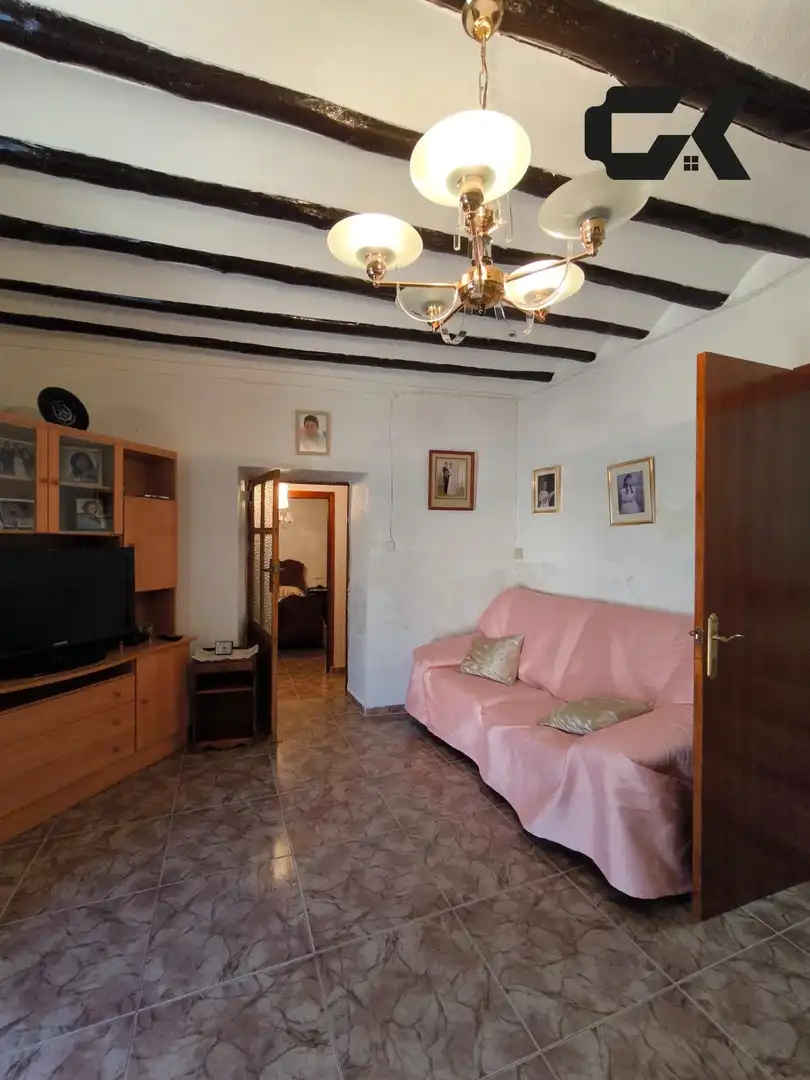 Sala de estar de Finca rústica en venta en Lorca con Amueblado