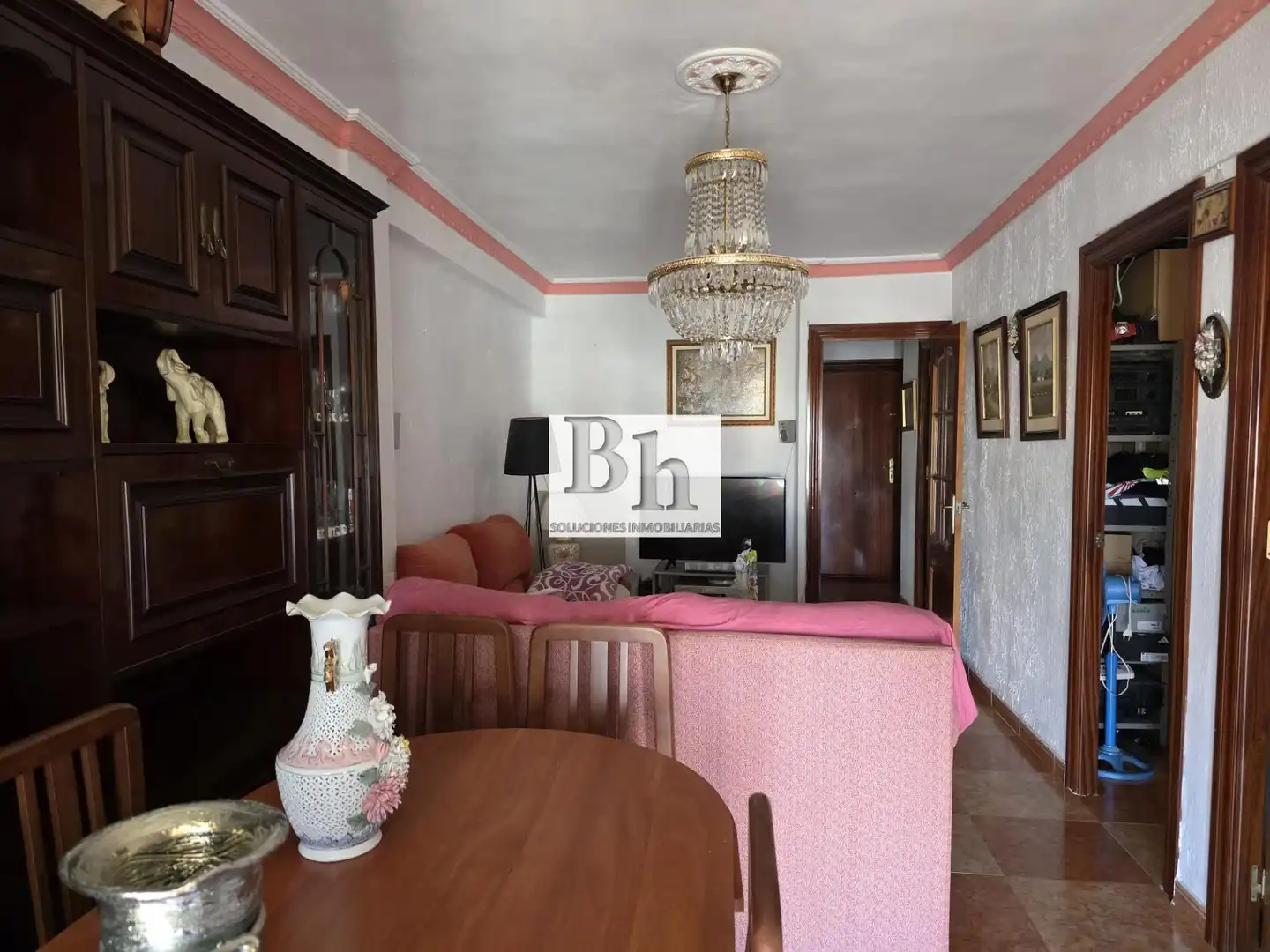 Sala de estar de Piso en venta en Málaga con Terraza