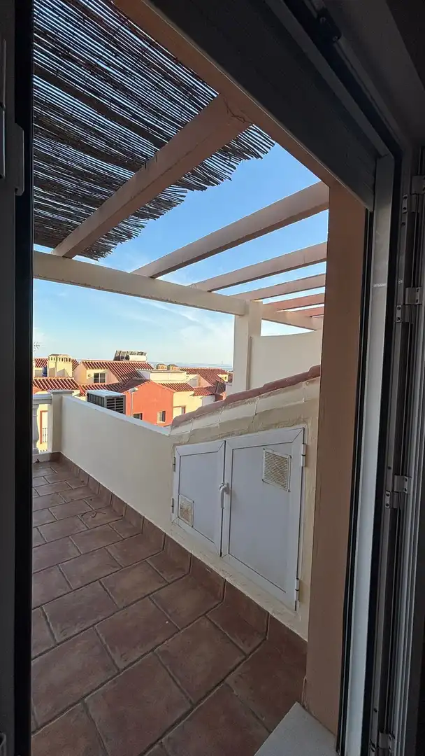 Terrassa de Casa adosada en venda en Vélez-Málaga amb Aire condicionat, Jardí privat i Terrassa
