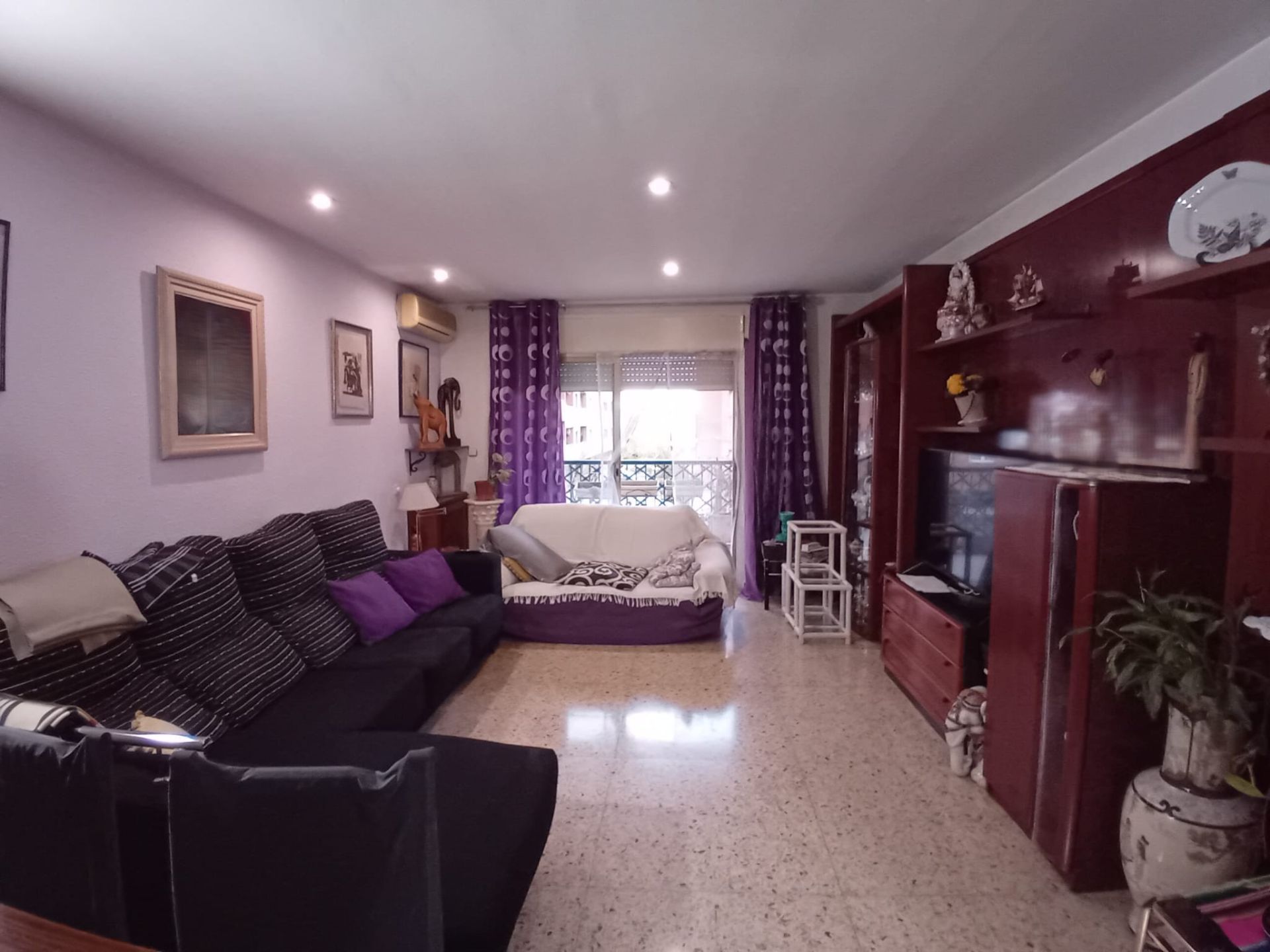 Sala d'estar de Pis en venda en  Lleida Capital amb Aire condicionat, Calefacció i Terrassa