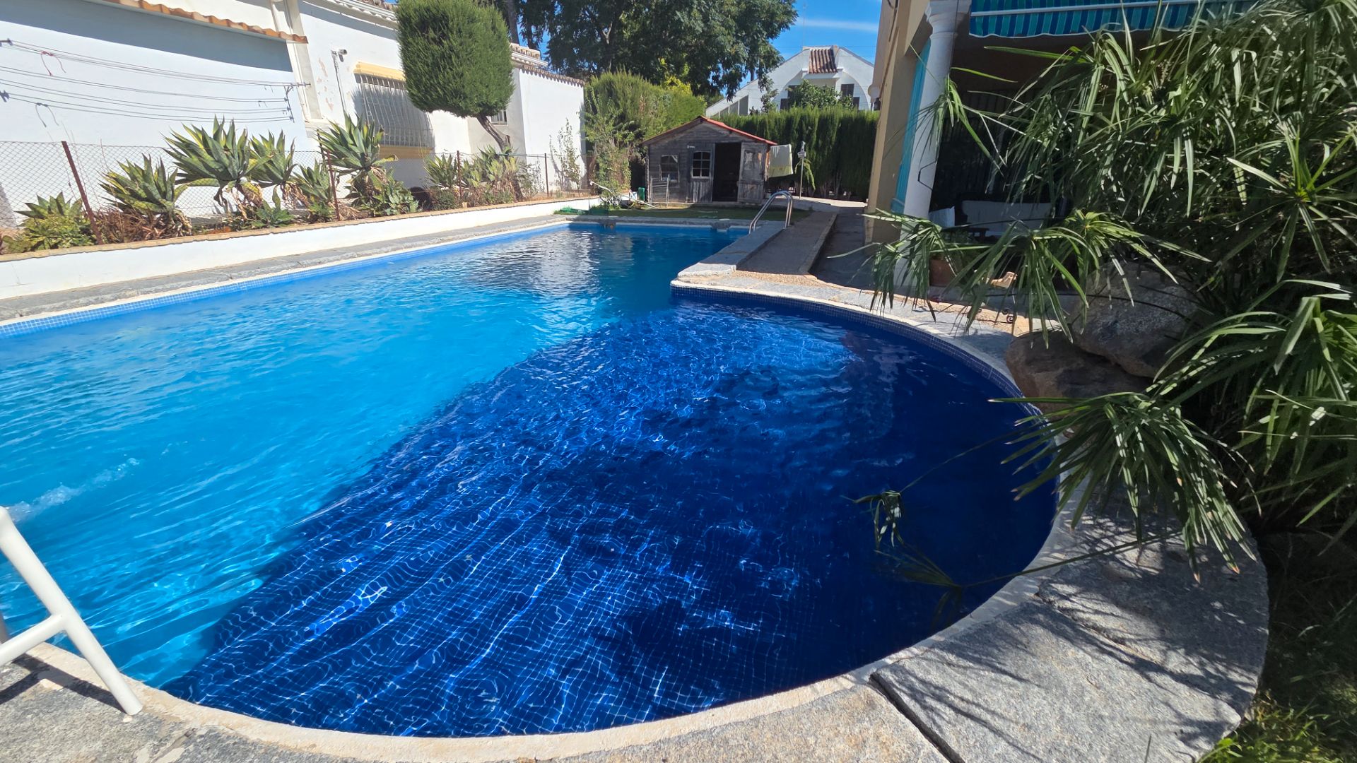 Swimming pool of House or chalet for sale in Jerez de la Frontera  with Air Conditioner, Heating and Private garden