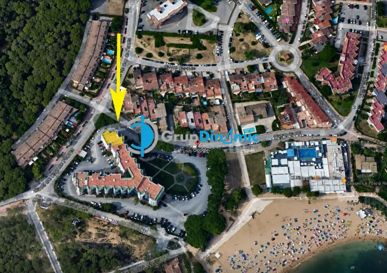 Vista exterior de Ático en venta en Palamós con Amueblado y Balcón