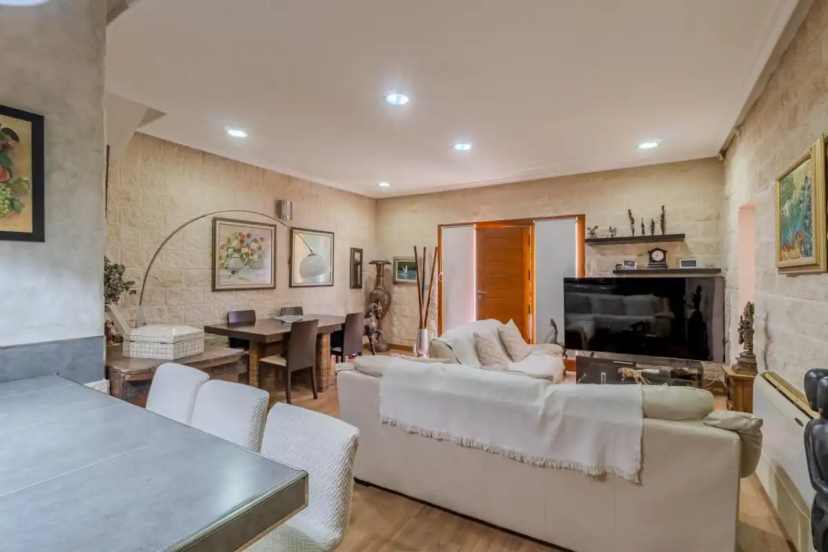 Sala d'estar de Casa o xalet en venda en Las Torres de Cotillas amb Aire condicionat, Calefacció i Terrassa