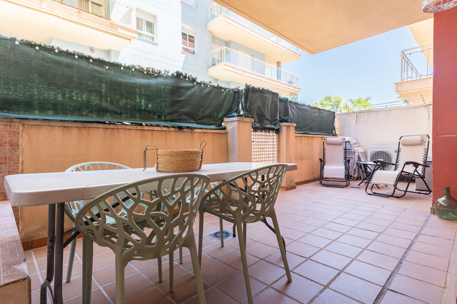 Terrace of Flat for sale in Canet d'En Berenguer  with Air Conditioner, Terrace and Community pool