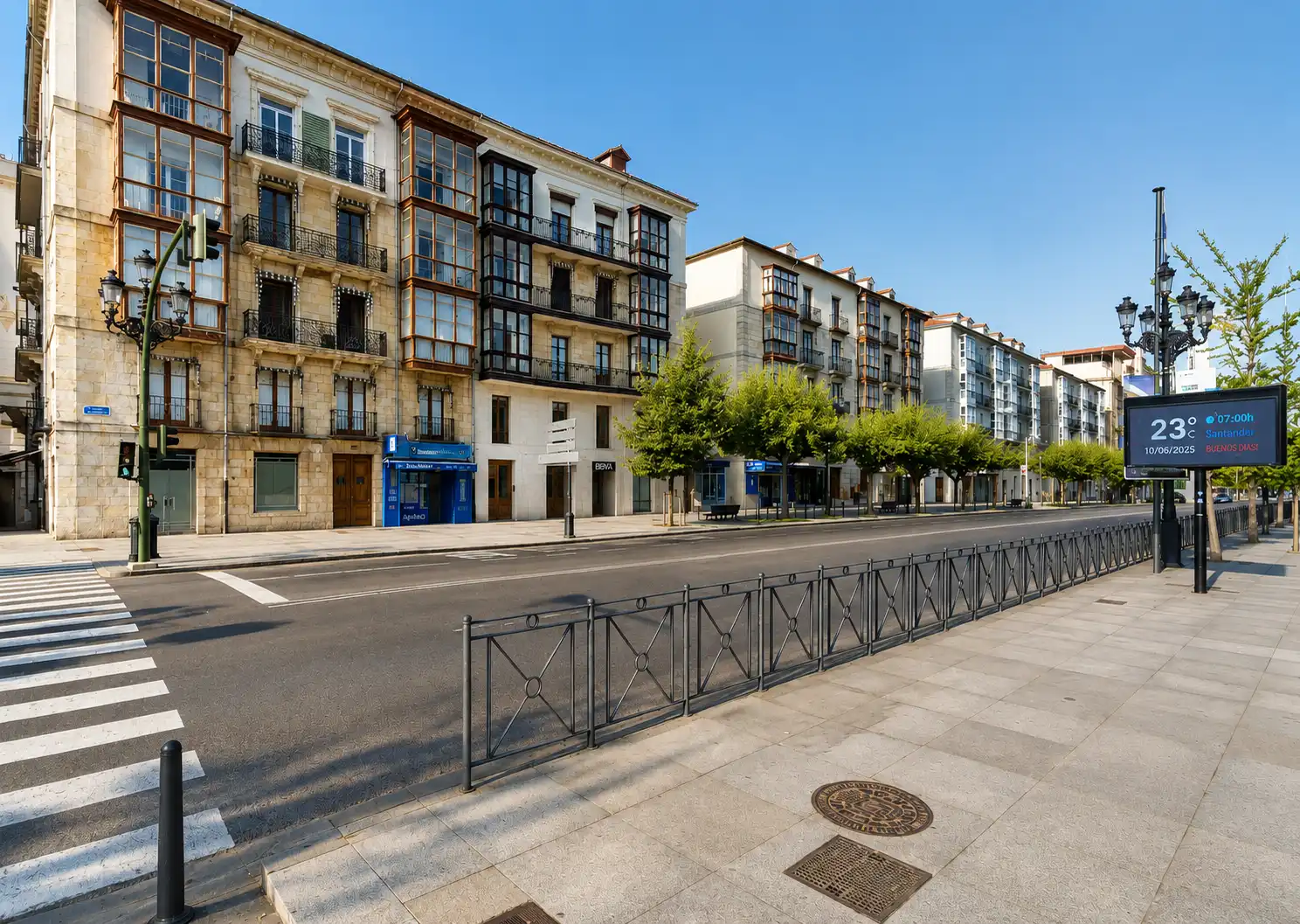 Außenansicht von Wohnung zur Miete in Santander mit Möbliert und Ofen