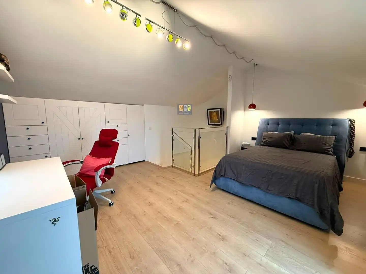 Bedroom of Detached homes for rent in Sant Joan d'Alacant  with Air Conditioner, Heating and Private garden