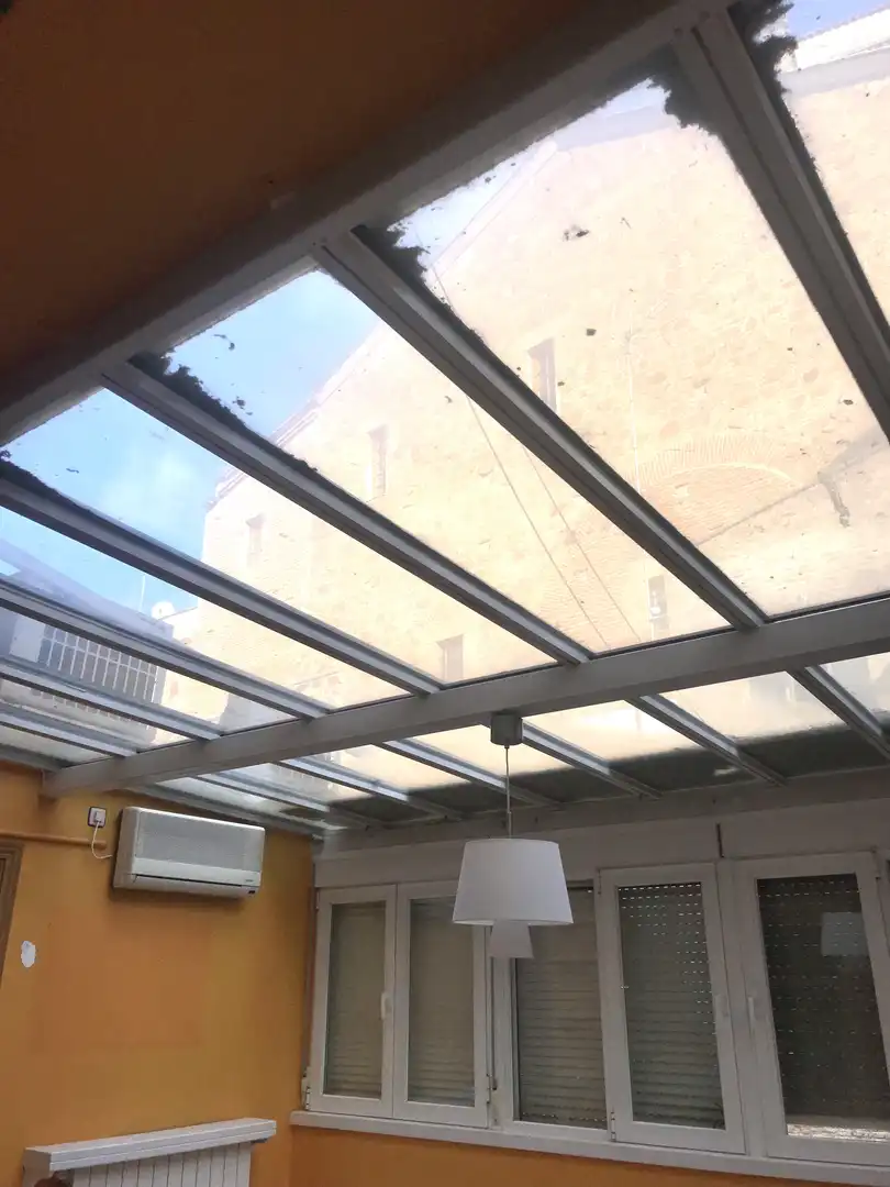 Terraza de Casa adosada en venta en Plasencia con Aire acondicionado, Calefacción y Jardín privado