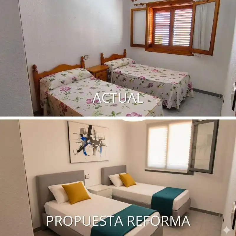 Dormitori de Casa o xalet en venda en Los Alcázares amb Terrassa, Moblat i Balcó