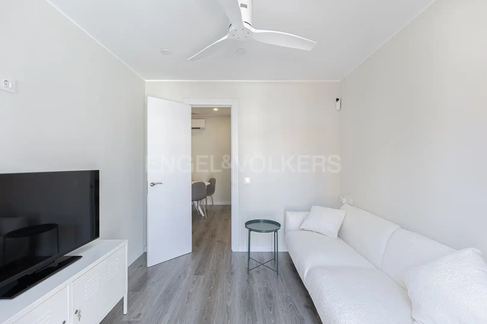 Sala d'estar de Pis de lloguer en Barcelona amb Aire condicionat, Calefacció i Terrassa