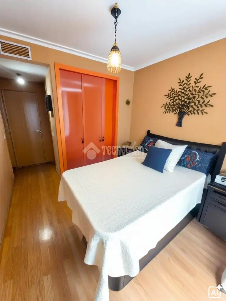 Bedroom of Flat for sale in Parla  with Air Conditioner, Heating and Parquet flooring