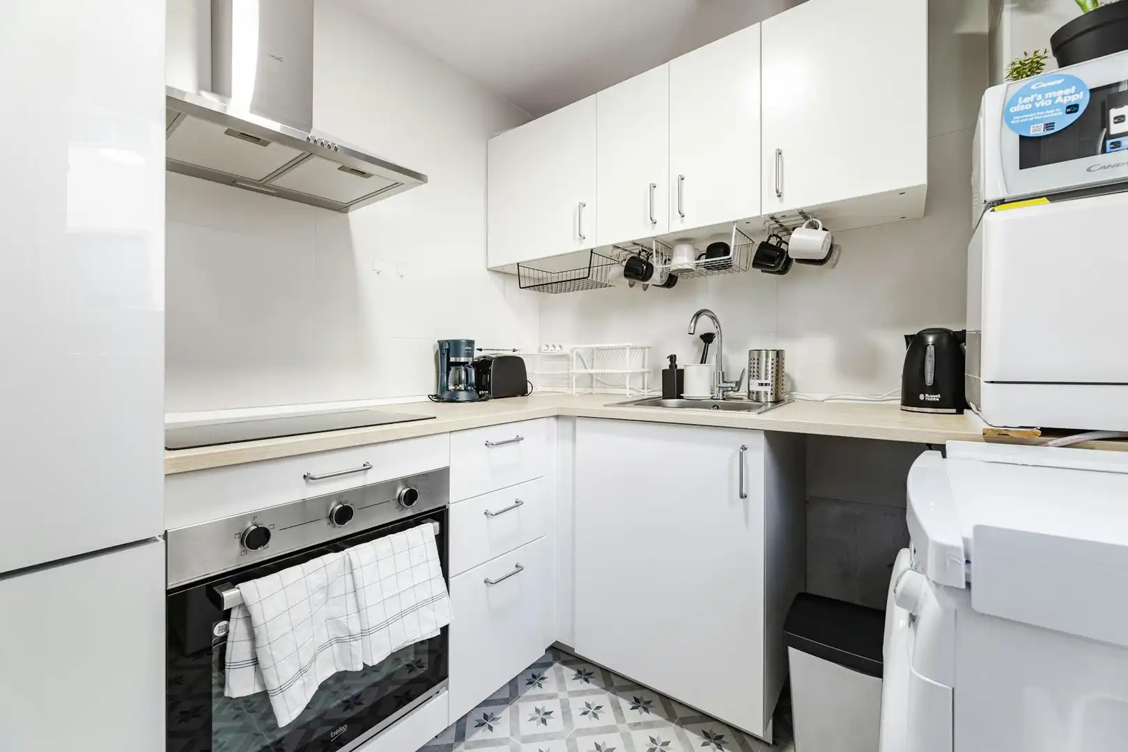 Cocina de Piso para compartir en Valencia con Calefacción, Amueblado y Lavadora