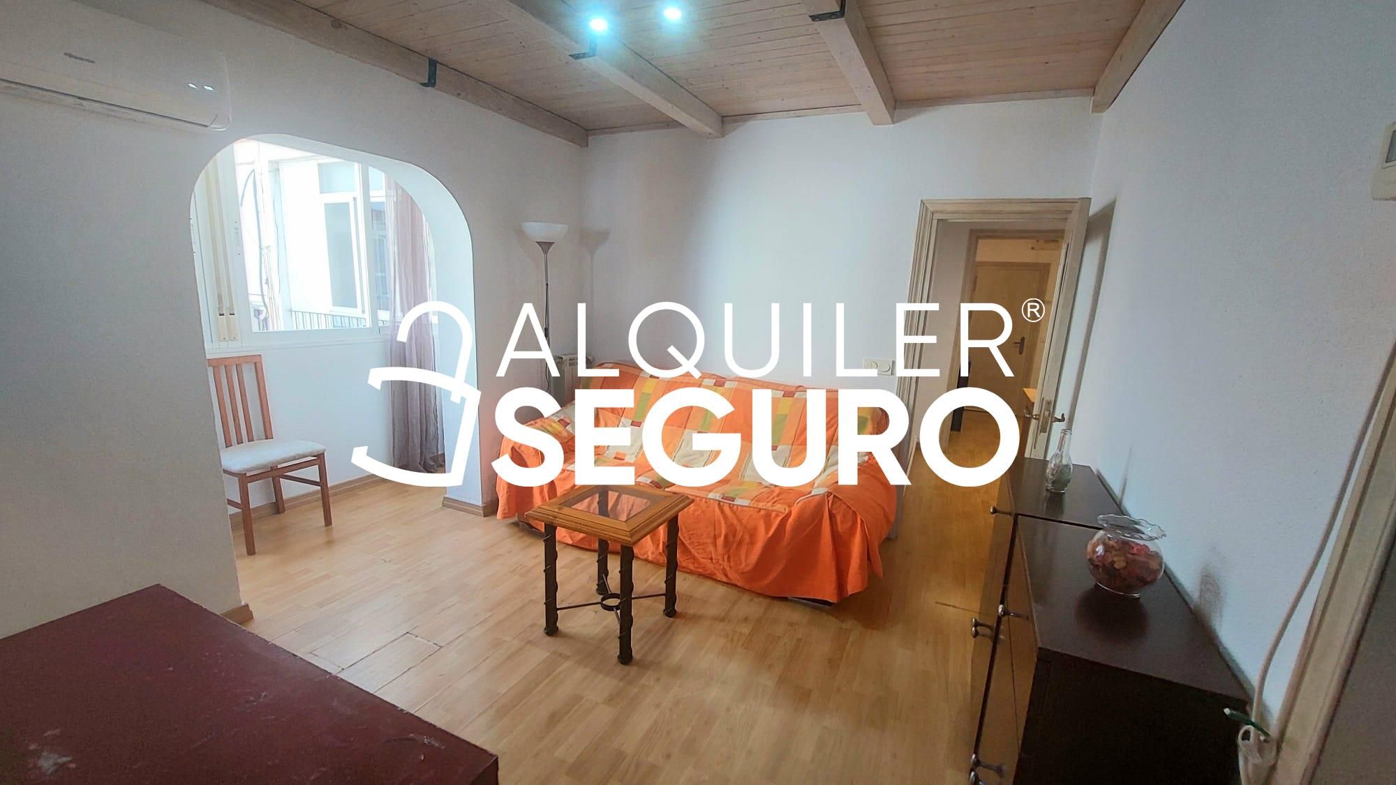 Bedroom of Flat to rent in  Madrid Capital  with Air Conditioner, Heating and Furnished