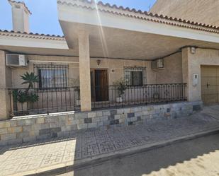 Exterior view of House or chalet for sale in Fuente Álamo de Murcia  with Private garden