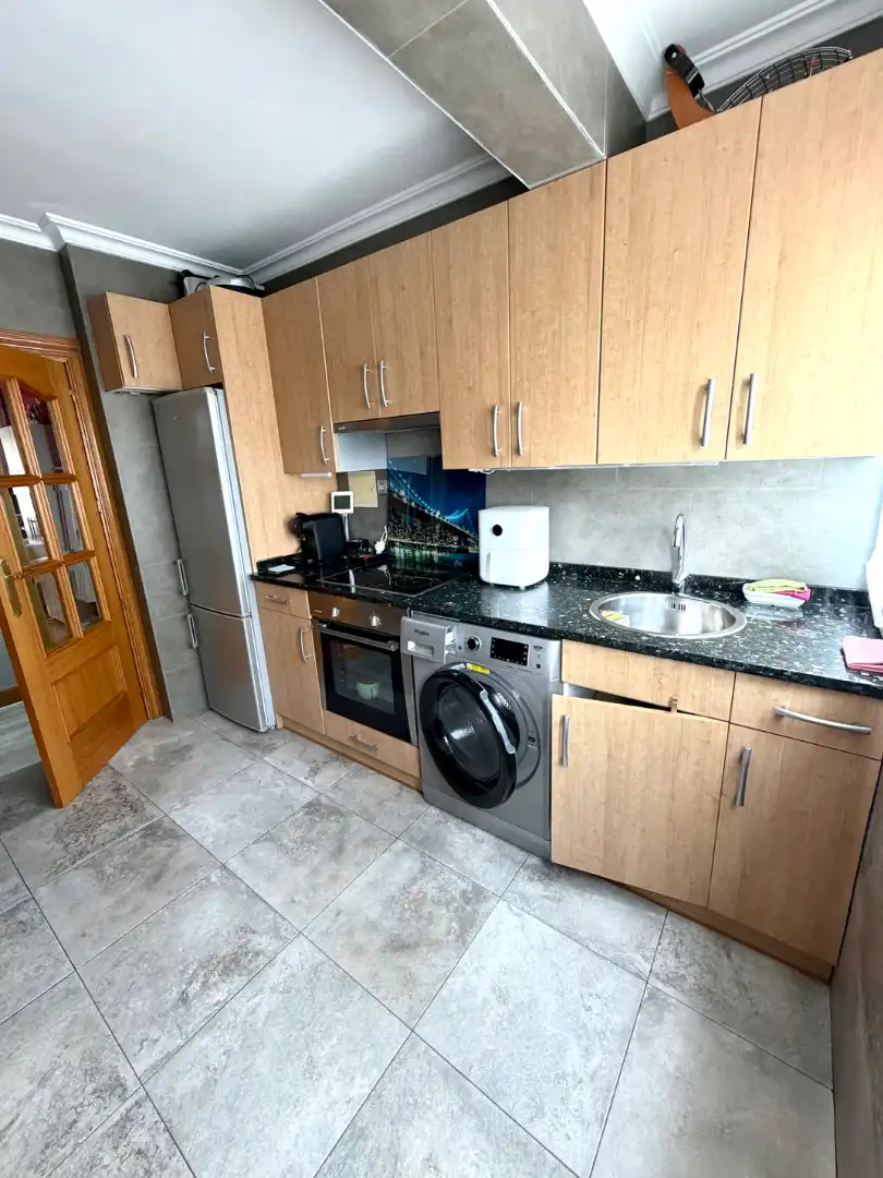 Kitchen of Flat for sale in Barakaldo   with Heating and Furnished