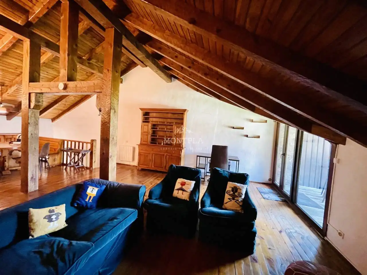 Sala d'estar de Casa o xalet en venda en Ordino amb Calefacció i Terrassa