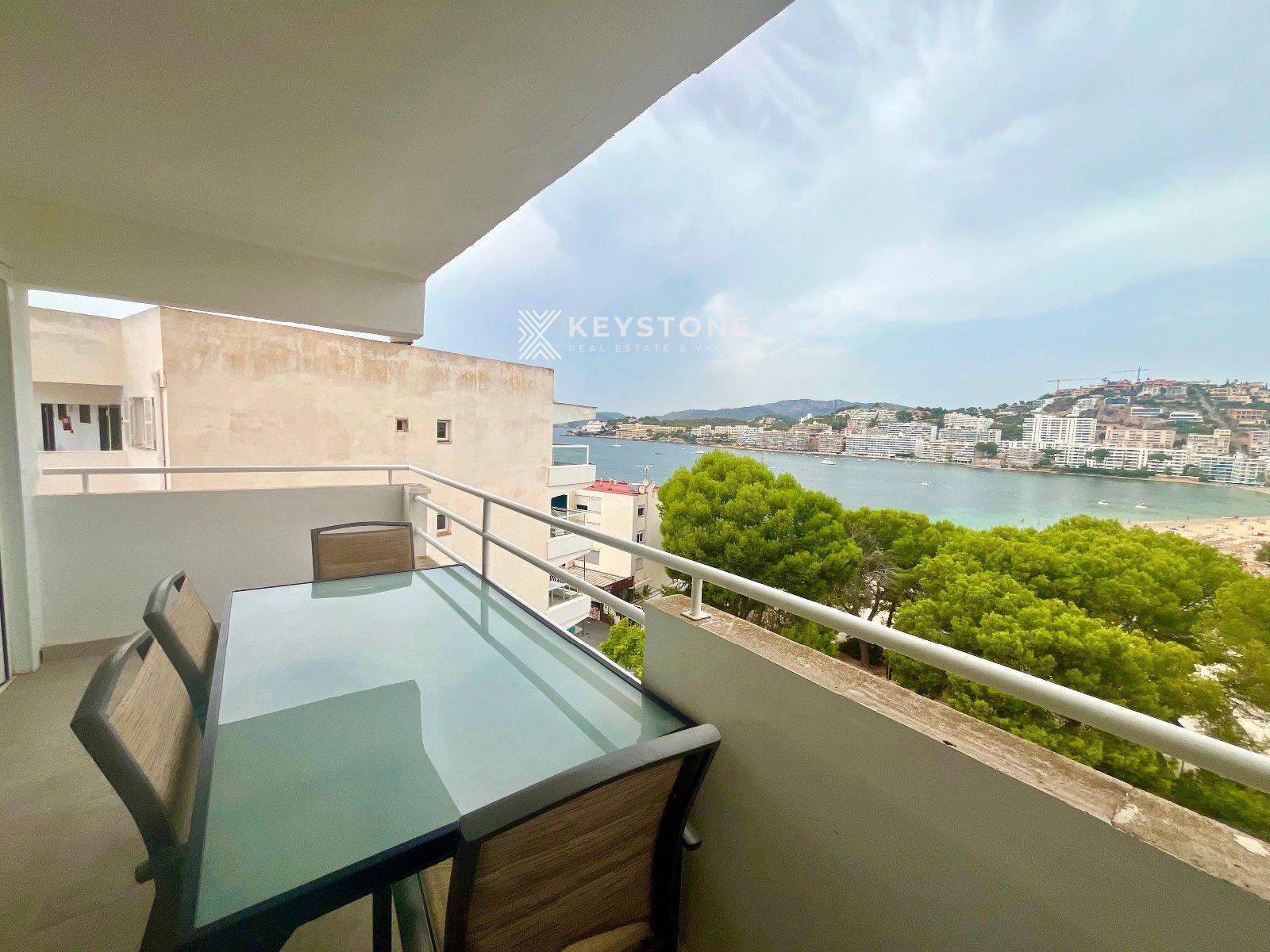 Balcony of Flat for rent in Calvià  with Air Conditioner, Terrace and Swimming Pool