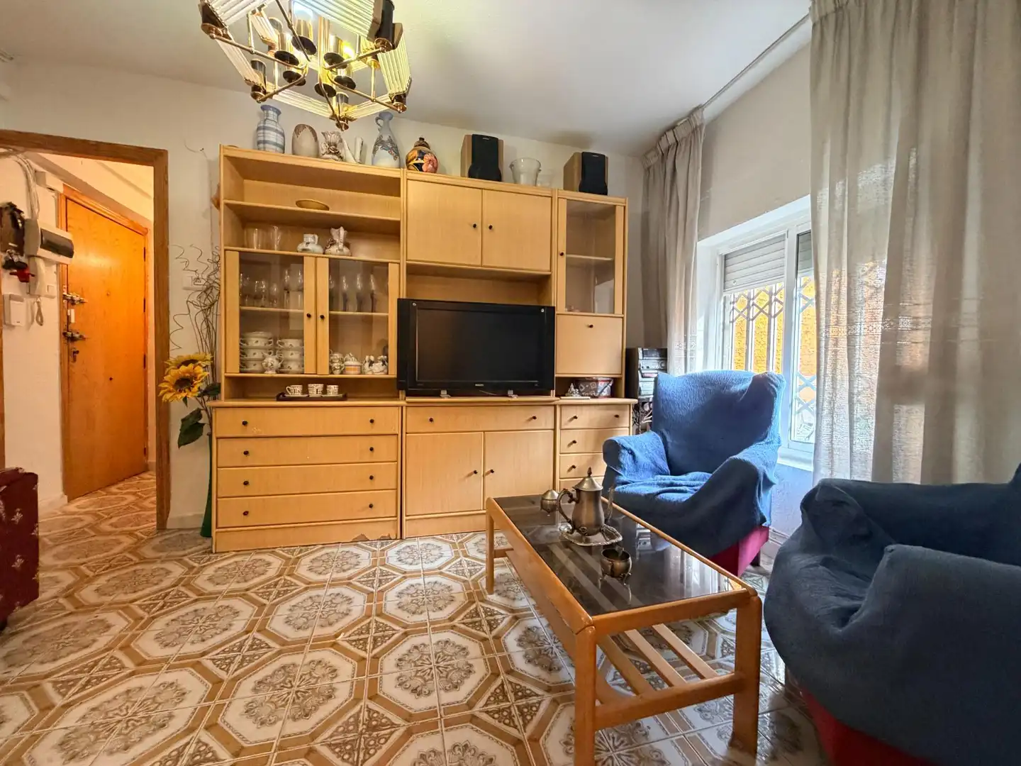 Sala d'estar de Pis en venda en Murcia amb Traster