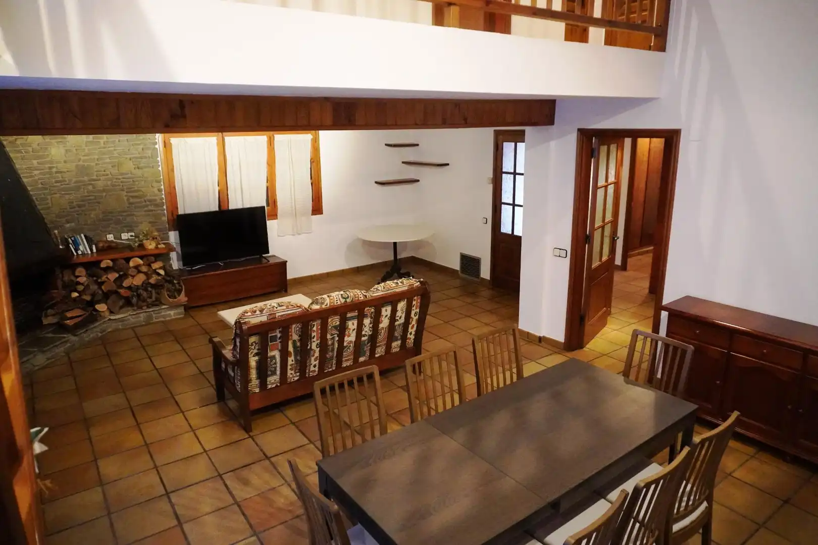 Sala de estar de Casa adosada en venta en La Guingueta d'Àneu