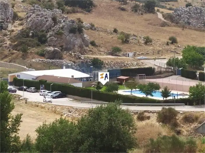 Piscina de Casa adosada en venda en Alfarnatejo amb Terrassa i Traster