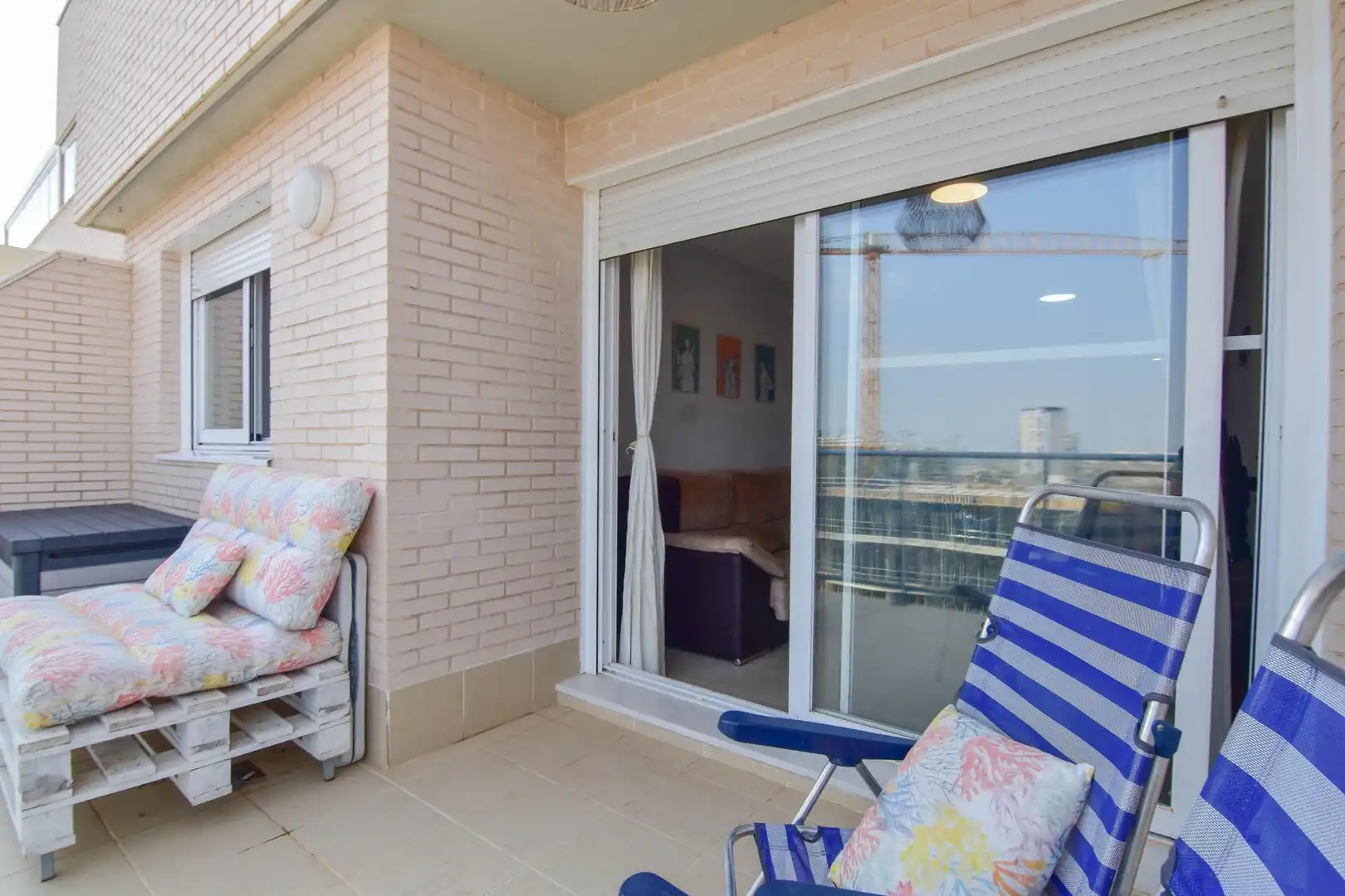 Terrassa de Apartament de lloguer en El Puig de Santa Maria amb Aire condicionat, Calefacció i Terrassa