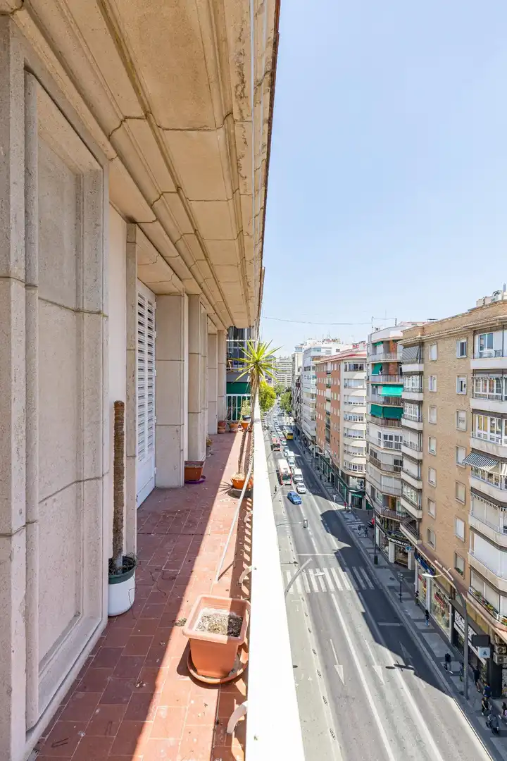 Vista exterior de Pis en venda en Murcia amb Parquet, Traster i Balcó