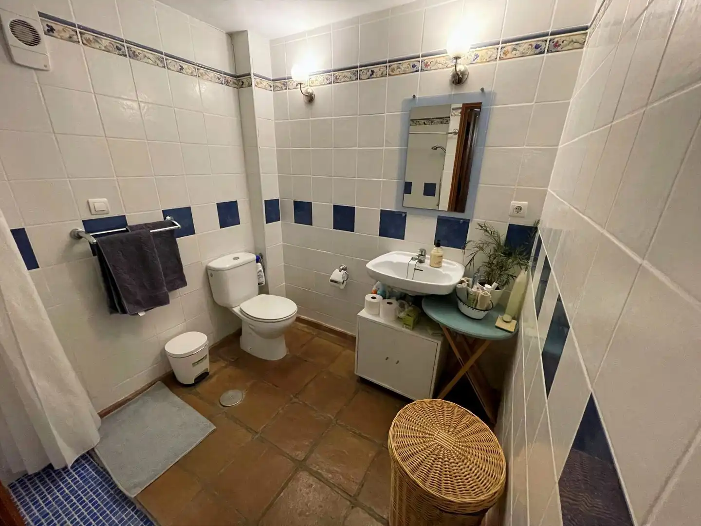Baño de Casa o chalet en venta en Álora con Aire acondicionado, Calefacción y Jardín privado