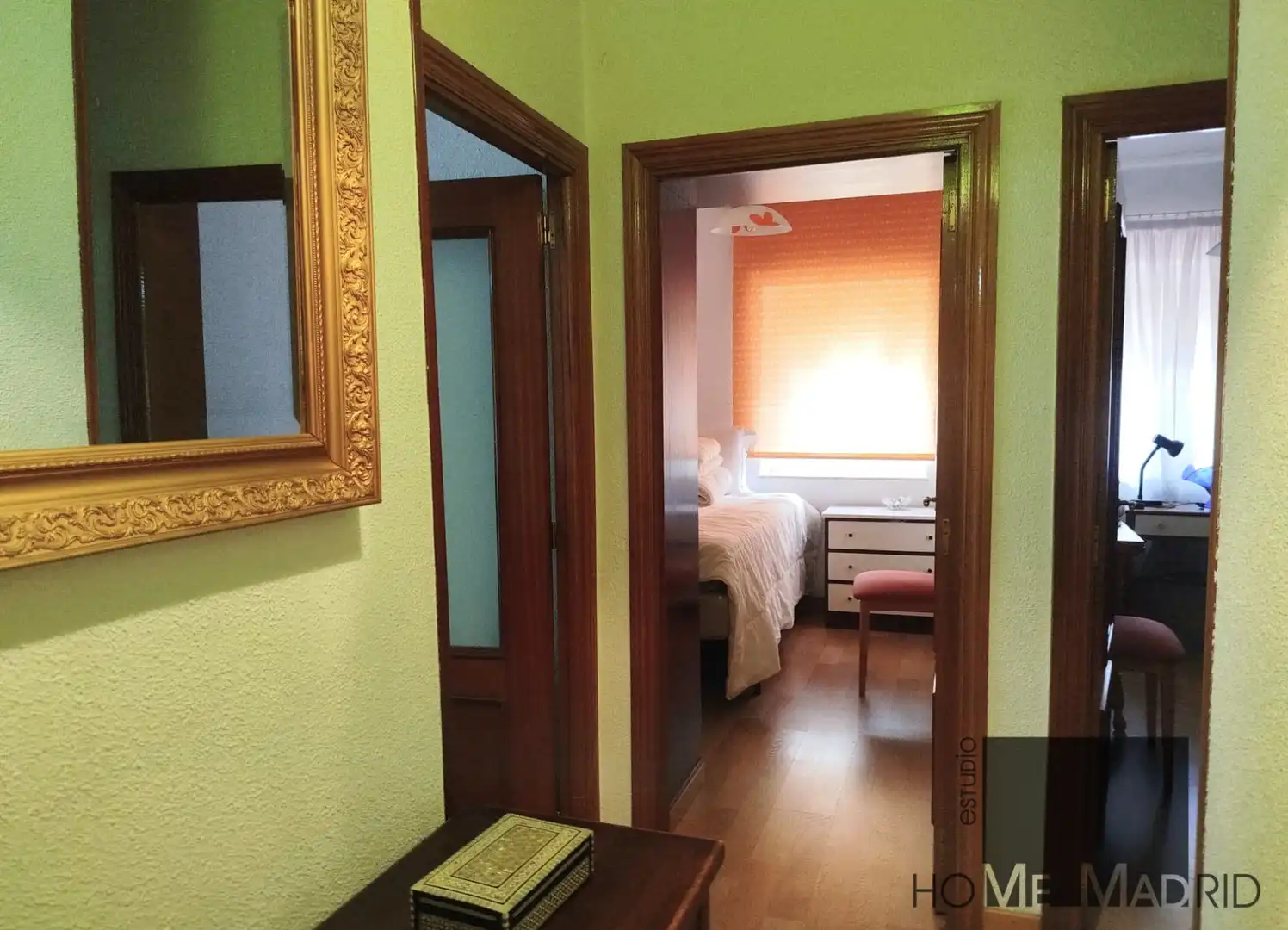 Bedroom of Flat for sale in Madrid  with Air Conditioner and Terrace