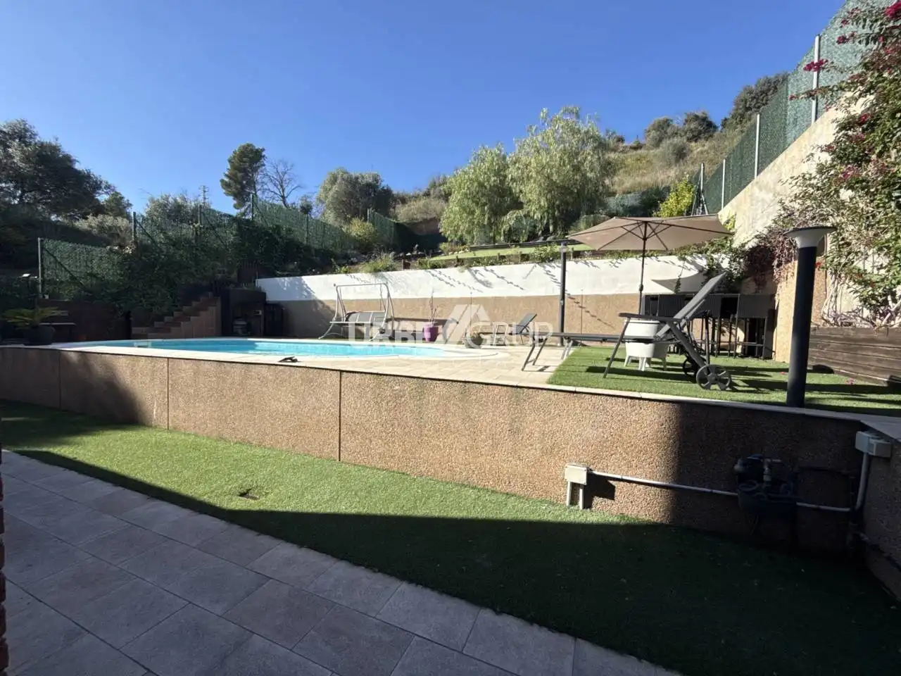 Piscina de Casa o xalet en venda en Masquefa amb Aire condicionat, Calefacció i Jardí privat