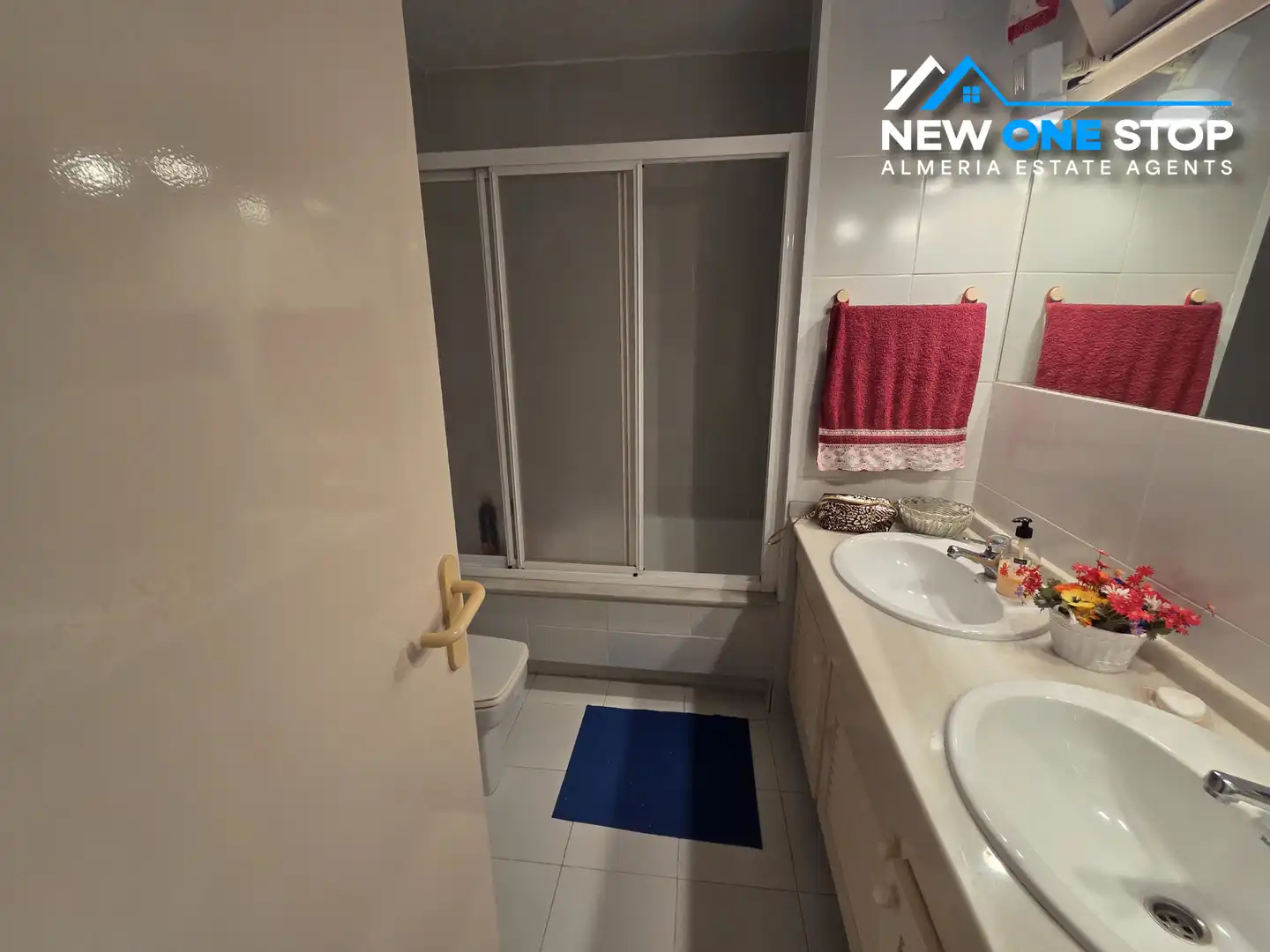 Bany de Casa adosada en venda en Mojácar amb Aire condicionat, Calefacció i Terrassa