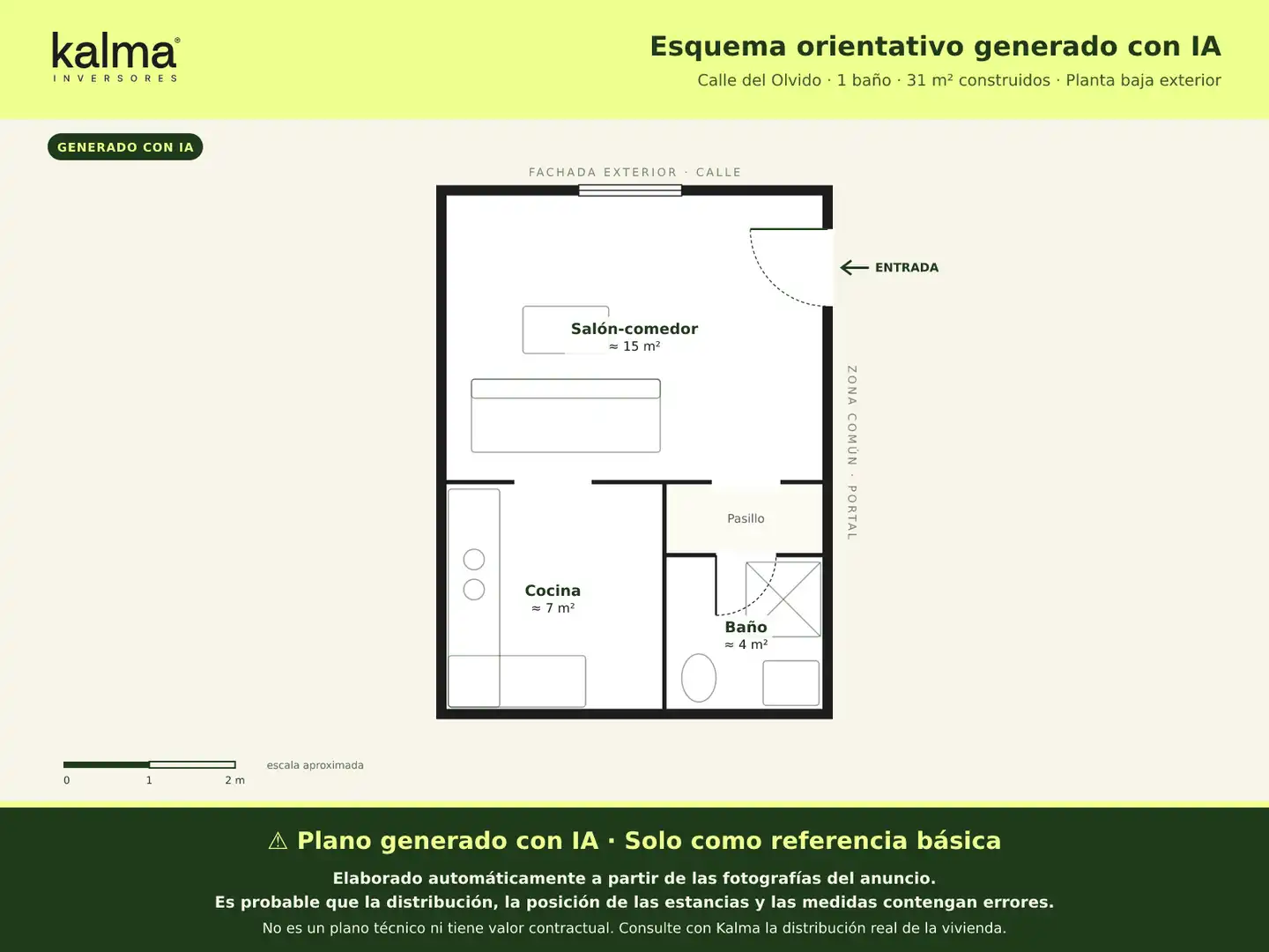 Monolocale con ascensore in vendita a Calle del Olvido, imagen 16