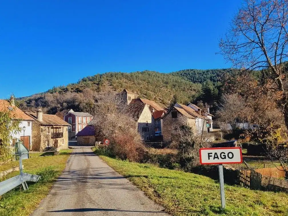 Vista exterior de Casa o xalet en venda en Fago