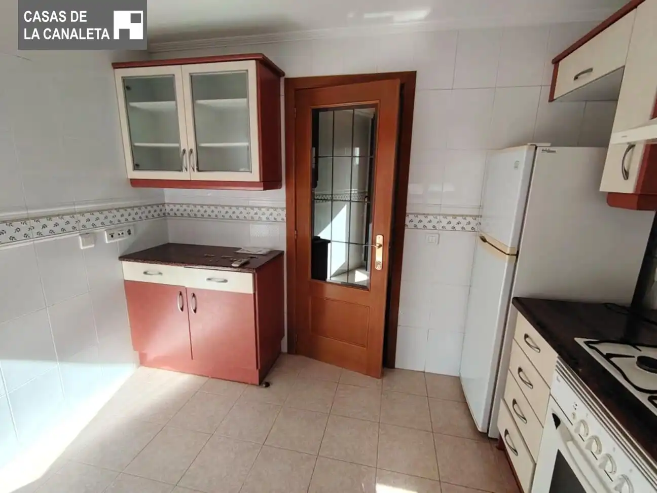 Cuina de Pis en venda en Mislata amb Aire condicionat, Jardí privat i Terrassa