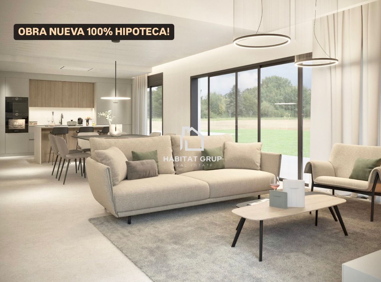 Sala d'estar de Casa o xalet en venda en Olot amb Calefacció, Jardí privat i Terrassa