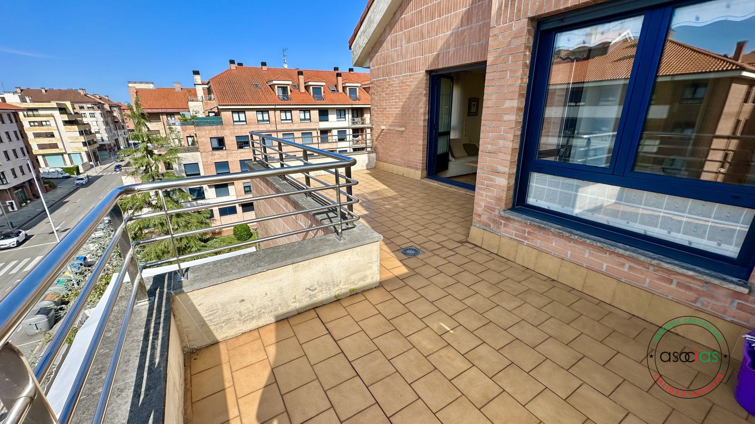 Terrace of Attic for sale in Gijón   with Heating, Terrace and Storage room