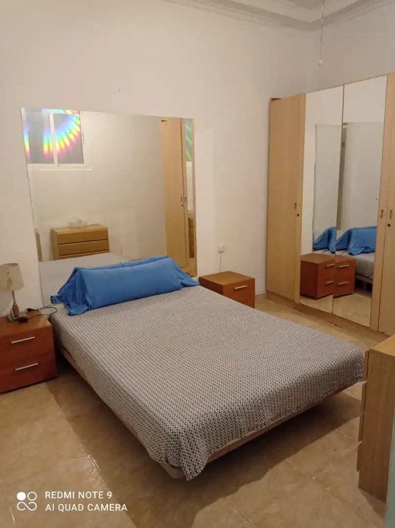 Schlafzimmer von Wohnung zur Miete in Alicante / Alacant mit Möbliert