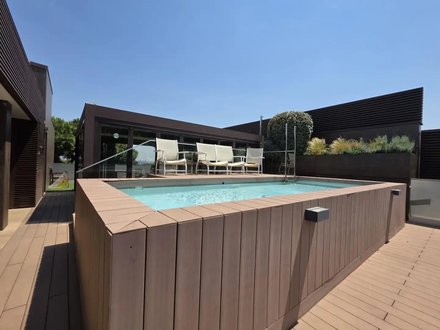 Piscina de Àtic en venda en Pozuelo de Alarcón amb Calefacció, Jardí privat i Terrassa