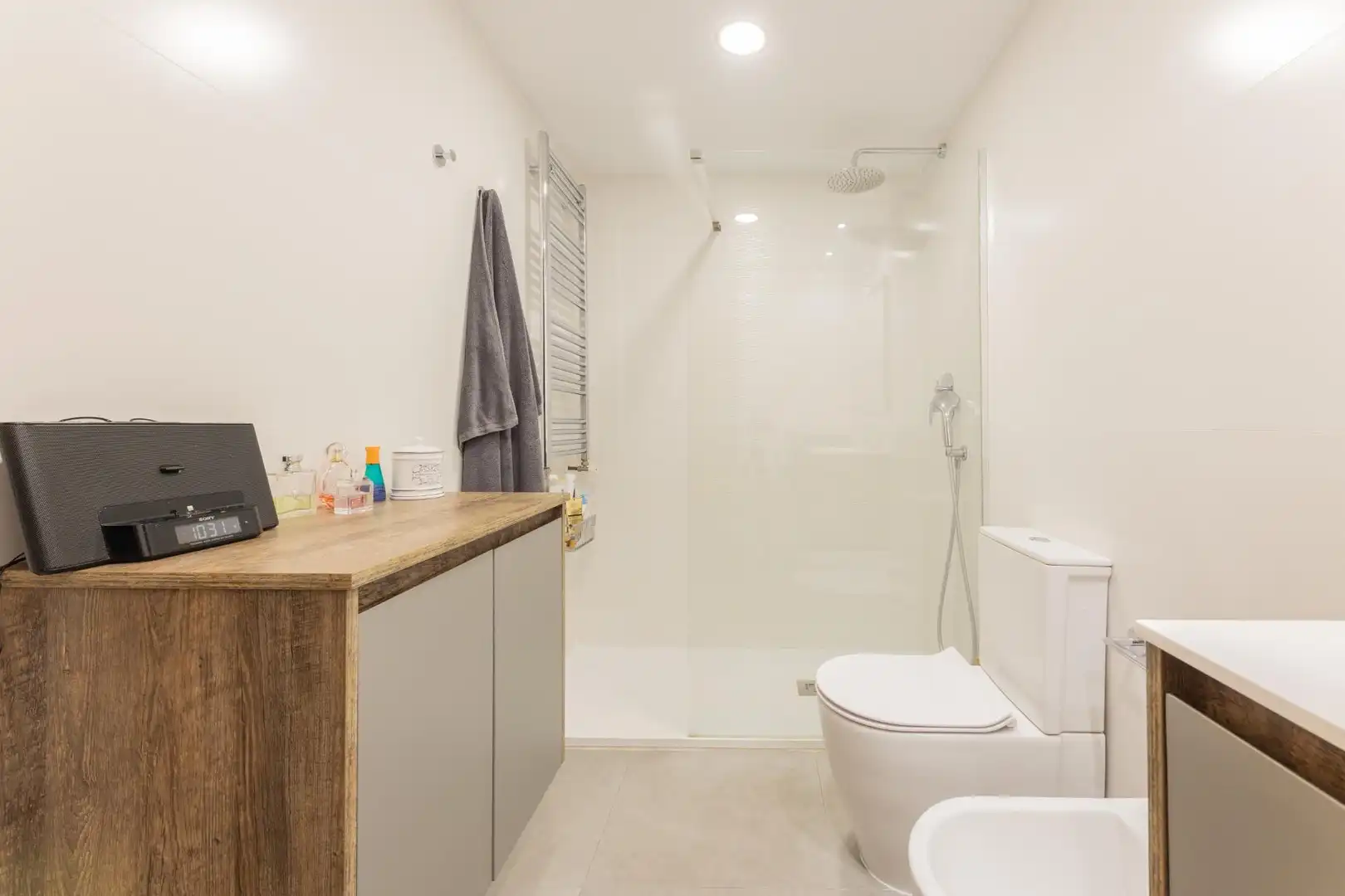 Badezimmer von Dachboden zum Verkauf in Foios mit Klimaanlage, Heizung und Terrasse