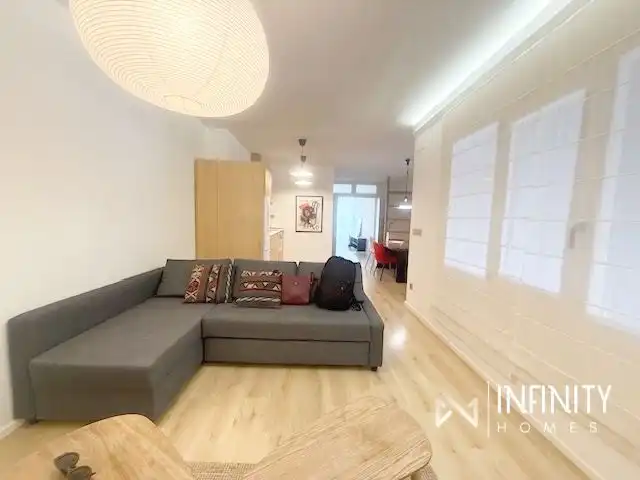 Sala de estar de Piso de alquiler en Bilbao  con Calefacción