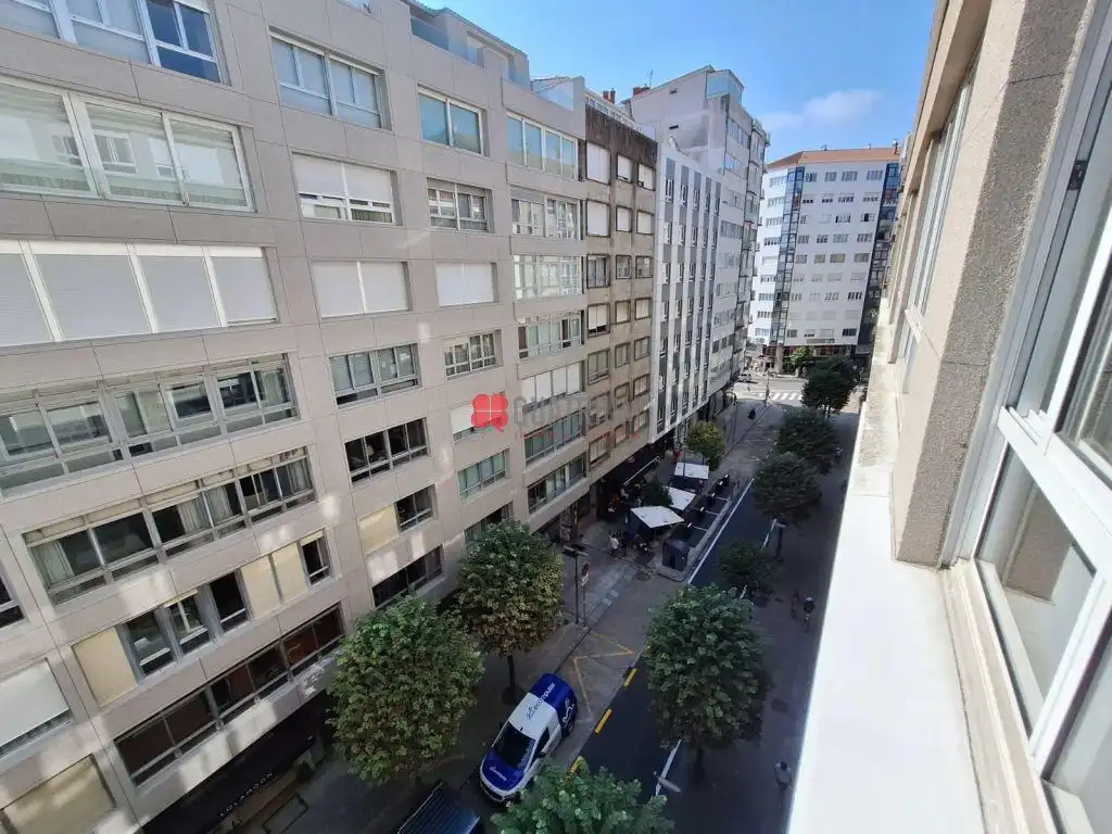 Exterior view of Flat for rent in Santiago de Compostela   with Heating and Furnished