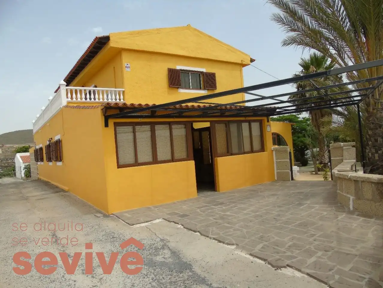 Außenansicht von Wohnung zum Verkauf in Granadilla de Abona mit Klimaanlage, Terrasse und Schwimmbad